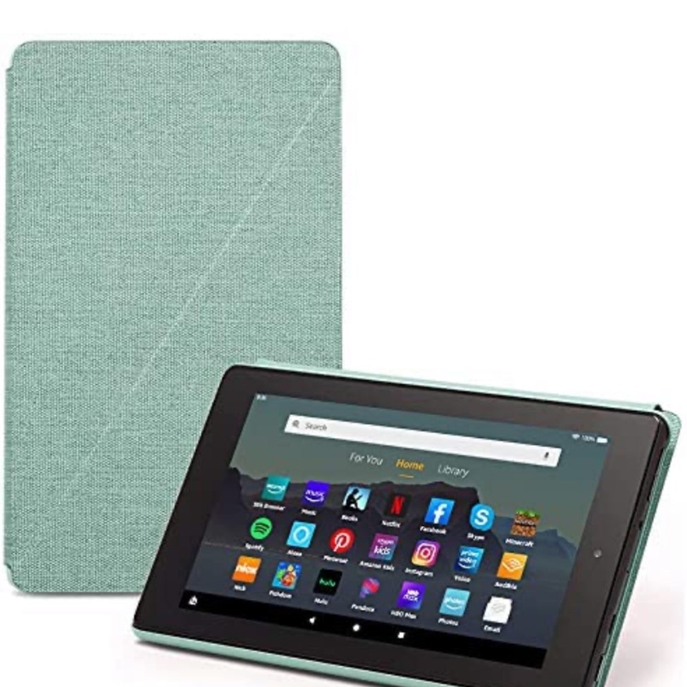 Teal magnetic amazon tablet case